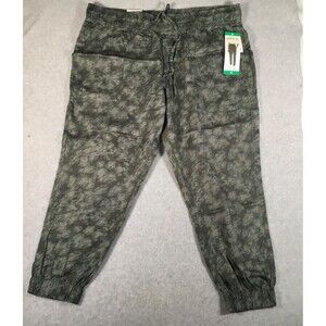 NEW Orvis Women's Size XL Midweight Relaxed Fit Tencel Jogger Cameo Green